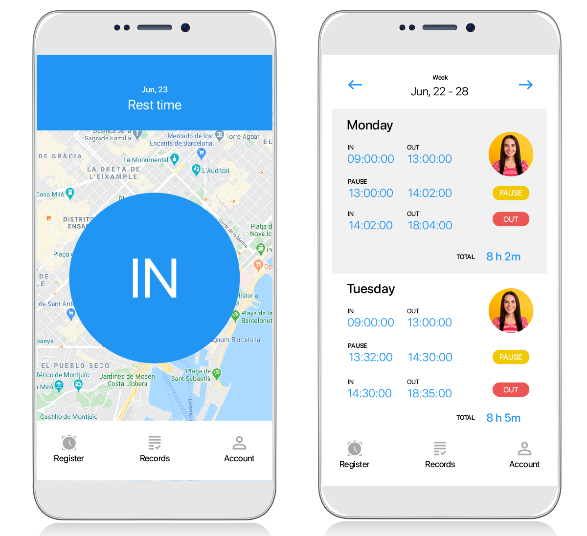 Dembora - TIME & ATTENDANCE with facial recognition